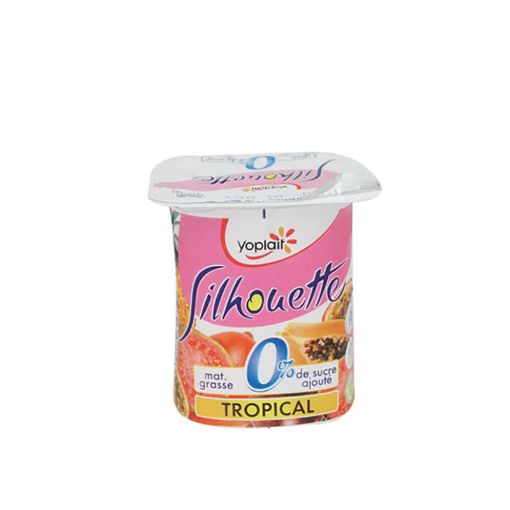 Picture of YOPLAIT SILHOUETTE 0% MATIERE GRASSE TROPICAUX 125G