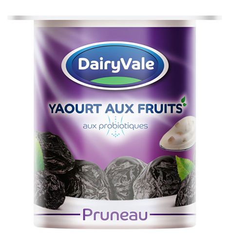 Picture of DAIRYVALE YAOURT AUX FRUITS PRUNEAUX 125ML