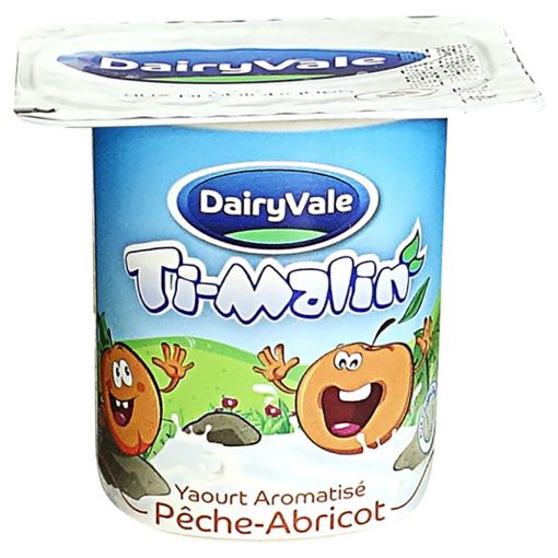 Picture of DAIRYVALE TI MALIN PECHE / APRICOT 125G