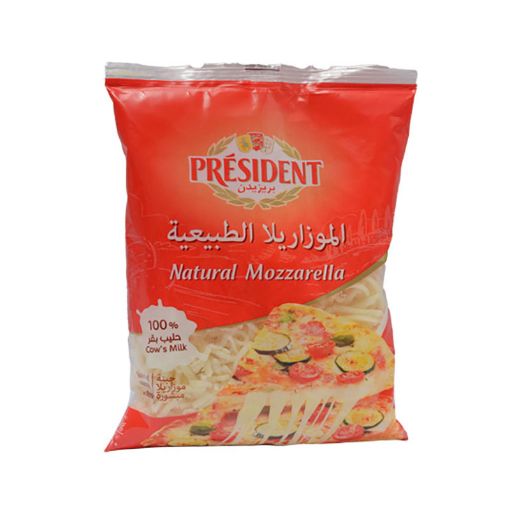 Picture of PRESIDENT MOZZARELLA SHREDDED 200G