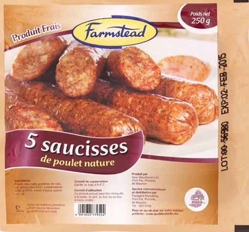 Picture of FARMSTEAD SAUCISSE POULET FRAI