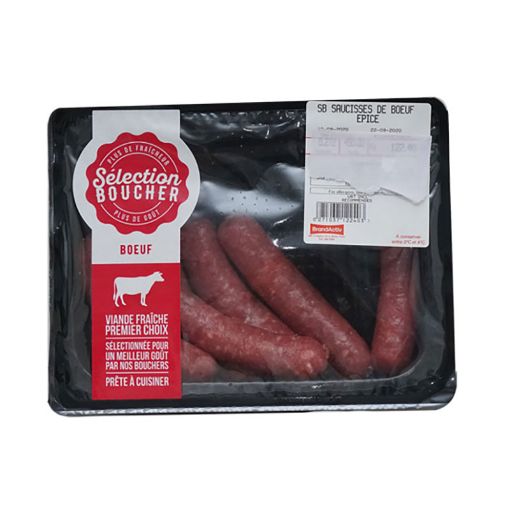 Picture of SB SAUCISSE DE BOEUF EPICE