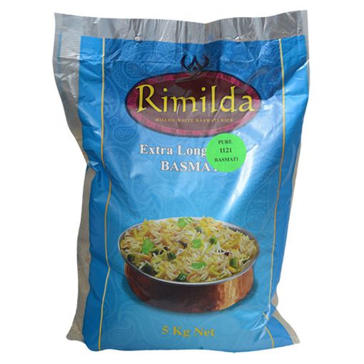 Picture of RIMILDA SPECIAL GRADE BASMATI RICE 5 KG