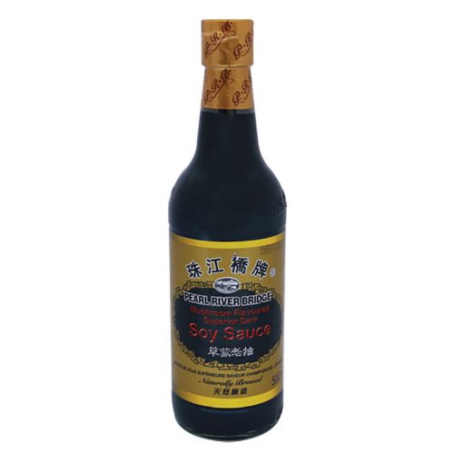 Picture of PEARL RIVER BRIDGE MUSHROOM FLAVOURED SUPERIOR DARK SOY SAUCE 500ML