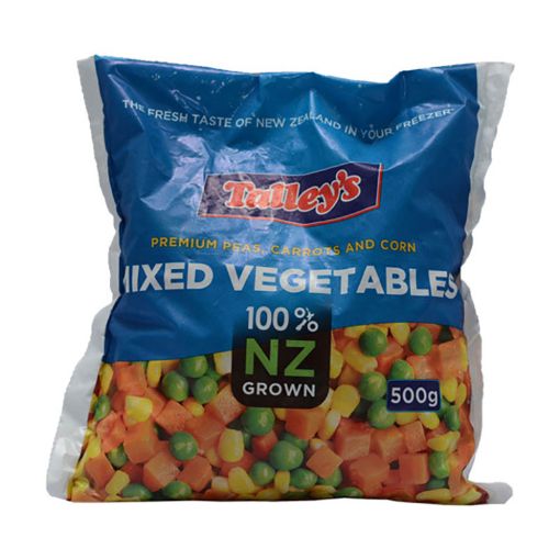 Picture of TALLEYS MIXED VEGETABLES 500G