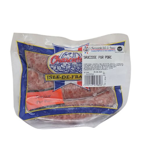 Picture of CHARCUTERIE ISLE DE FRANCE SAUCISSE PUR PORC