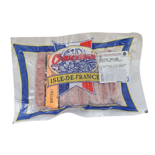 Picture of CHARCUTERIE ISLE DE FRANCE SAUCISSE GRILLADE MIEL PORC 200G