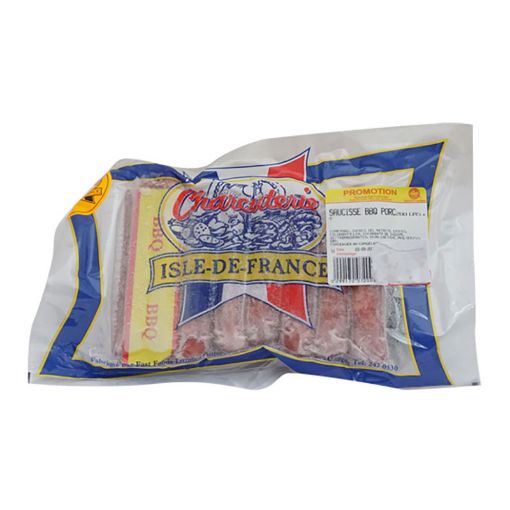 Picture of CHARCUTERIE ISLE DE FRANCE SAUCISSE BBQ PORC 200G