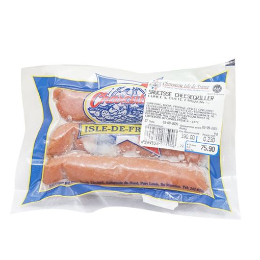 Picture of CHARCUTERIE ISLE DE FRANCE SAUCISSE CHEESEGRILLER SURGELE 200G