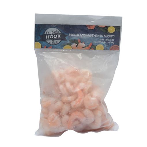 Picture of CAPTAIN HOOK CREVETTES 80/100 INDIA 400G