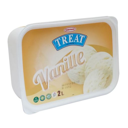 Picture of DAIRYMAID TREAT ICE CREAM VANILLE 1.8L