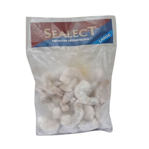 Picture of SEALECT CREVETTES DECORTIQUEES LARGE 500G