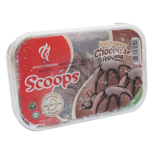 Picture of SCOOPS I.CREAM WITH CHOC 750ML