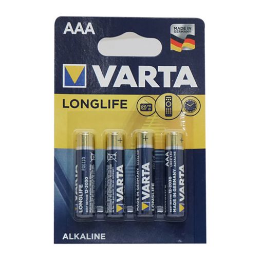 Picture of VARTA LONGLIFE 4103  AAA X4