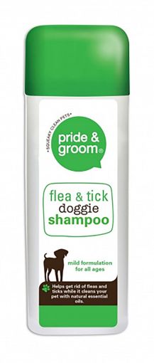 Picture of PRIDE GROOM FLEA TICK DOGGIE SHAMPOO 300ML