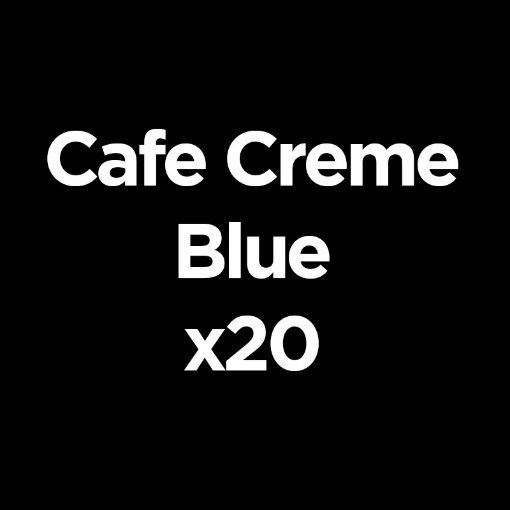 Picture of CAFE CREME BLUE X20