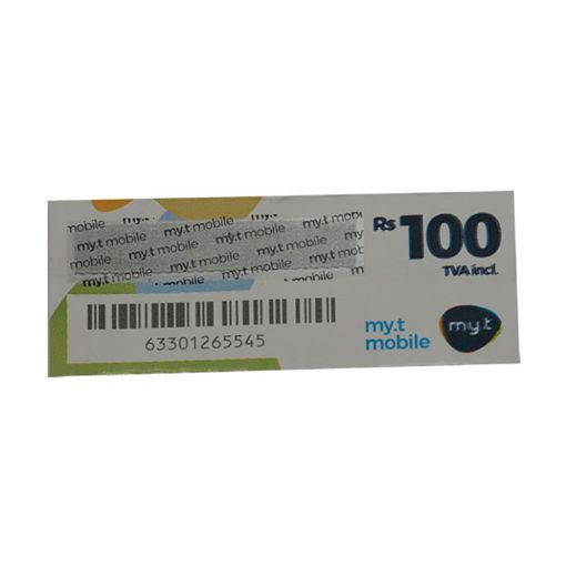 Picture of MY T SCRATCH CARD RS100