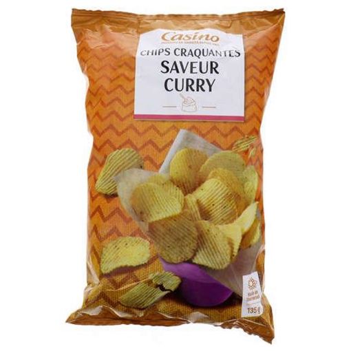 Picture of CO CHIPS CRAQUANTES SAVEUR CURRY 135G