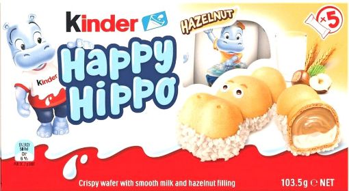 Picture of KINDER HAPPY HIPO  NUT 103 5G