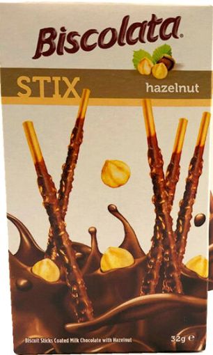 Picture of BISCOLATA STICK HAZELNUT 32G