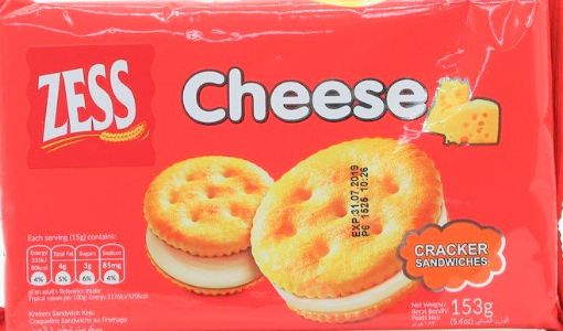 Picture of ZESS CRACKER SANDWICH CHEESE 153G