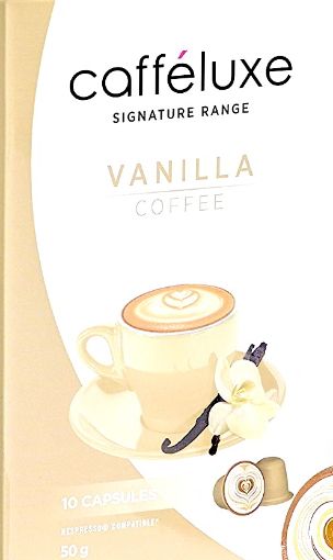 Picture of CAFFELUXE CAFE VANILLE CAPSULES X10 50G