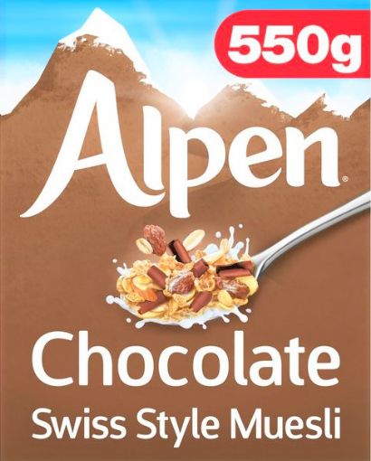 Picture of ALPEN MUESLI CHOCOLATE 550G