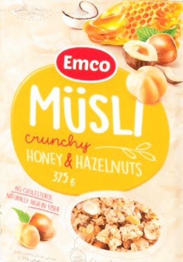Picture of EMCO MUSLI  HONEY NUTS 375G