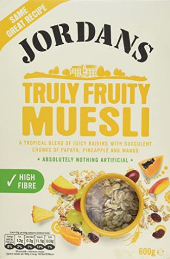 Picture of JORDAN TRULY FRUITY MUESL 600G