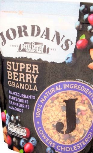 Picture of JORDAN GRANOLA  SUPERBERRIES 550G