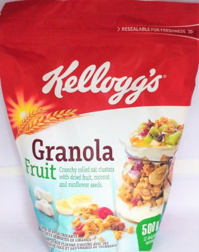 Picture of KELLOGGS CEREALS GRANOLA FRUIT NUTS 500G