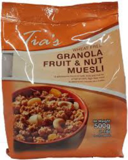 Picture of TIAS GRANOLA FRUIT NUT MUESLI 1KG