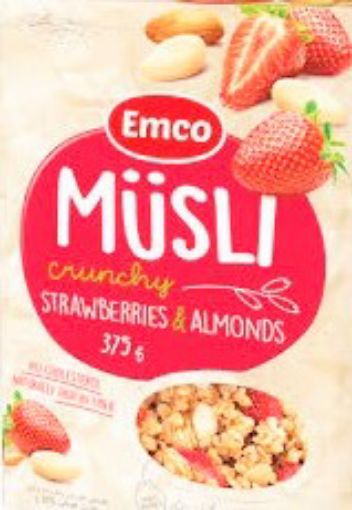 Picture of EMCO MUSLI STRAWBERRY ALMOND 375G