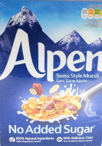 Picture of ALPEN SWISS STYLE MUESLI NO ADDED SUGAR 560G