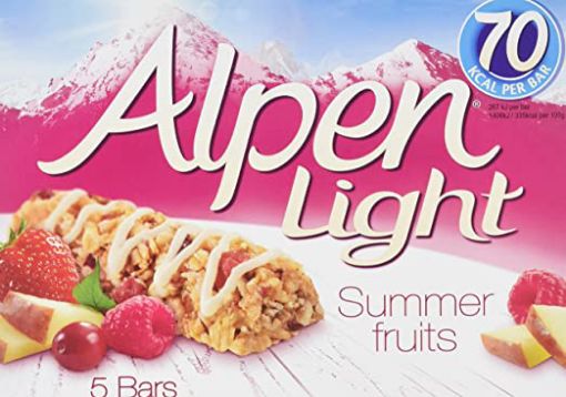 Picture of ALPEN LIGHT SUMMER FRUIT X 5 19G