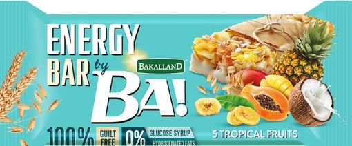 Picture of BA ENERGY BAR TROPICAL FRUITS 40G