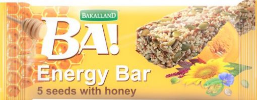 Picture of BA ENERGY BAR SEEDS   HONEY 40G