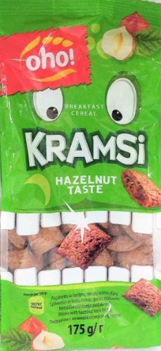 Picture of OHO CEREAL KRAMSI HAZELNUT TASTE FILLING 175G