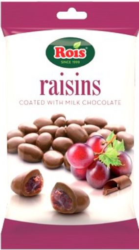 Picture of ROIS MILK CHOCOLATE RAISINS 40G