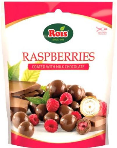 Picture of ROIS MILK CHOCOLATE COATED STRAWBERRY 80G