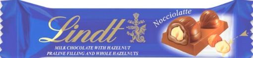 Picture of LINDT NOCCIOLATTE CHOCOLATE BAR  35G