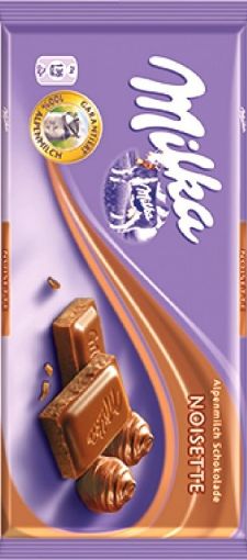 Picture of MILKA SLAB NOISETTE 100GMS