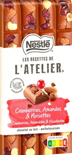 Picture of NESTLE LRDA LAIT CRANBERRY AMANDE NO 170G