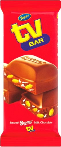 Picture of BEACON SLAB TV MILK CHOCOLAT 80G