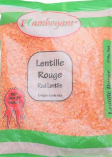 Picture of KING BRAND LENTILLE ROUGE 500G