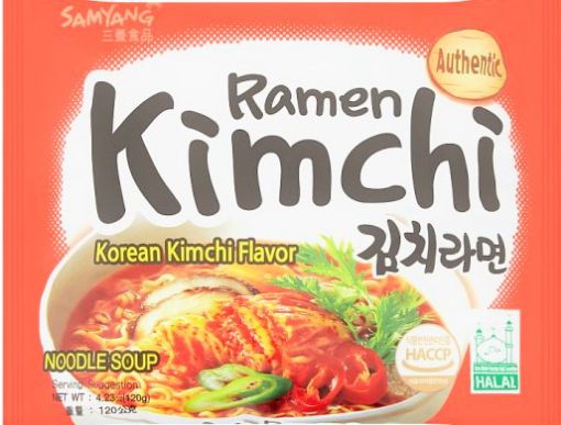 Picture of SAMYANG KIMCHI RAMEN KOREAN 120G