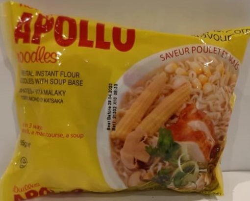 Picture of APOLLO NOODLE CHICKEN CORN  85GMS