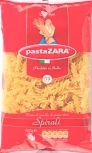 Picture of PASTA ZARA SPIRALI NO57 500G