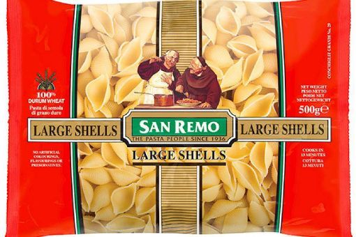 Picture of SAN REMO LARGE SHELL NO 29 500G