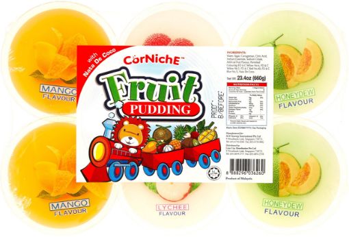 Picture of CORNICHE PUDDING X 6 MIX FRUIT 110G